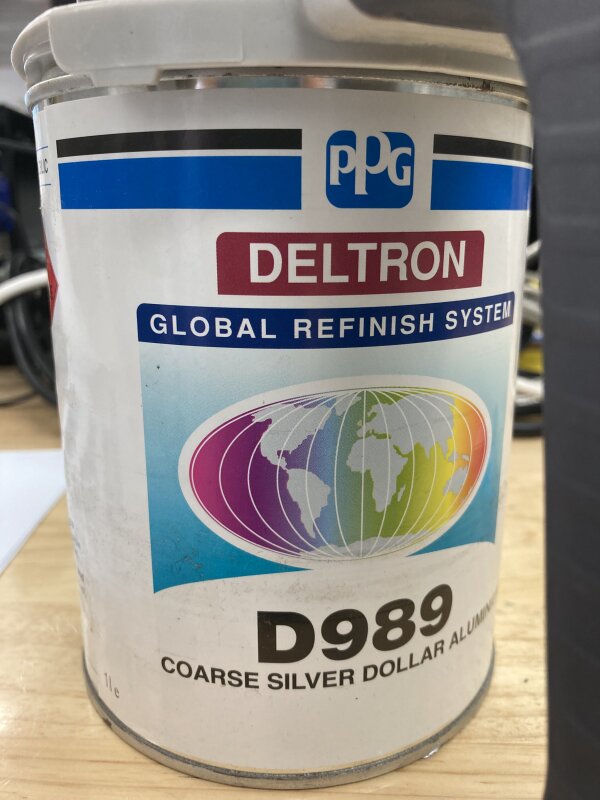 DELTRON D989 COARSE SILVER DOLLAR ALUMINIUM / 1L