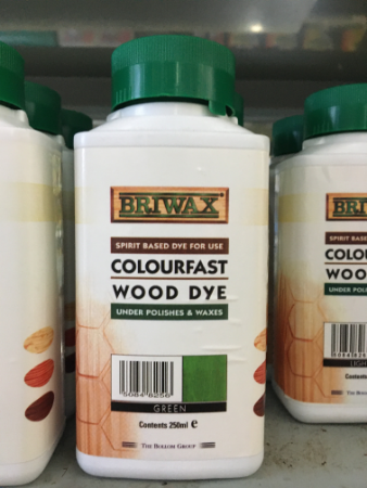BR BRIWAX Spirit Dye Green 250ml