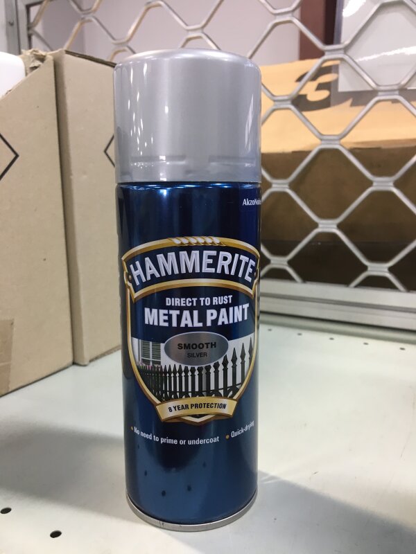 Hammerite Aero - Smooth Silver 400ml
