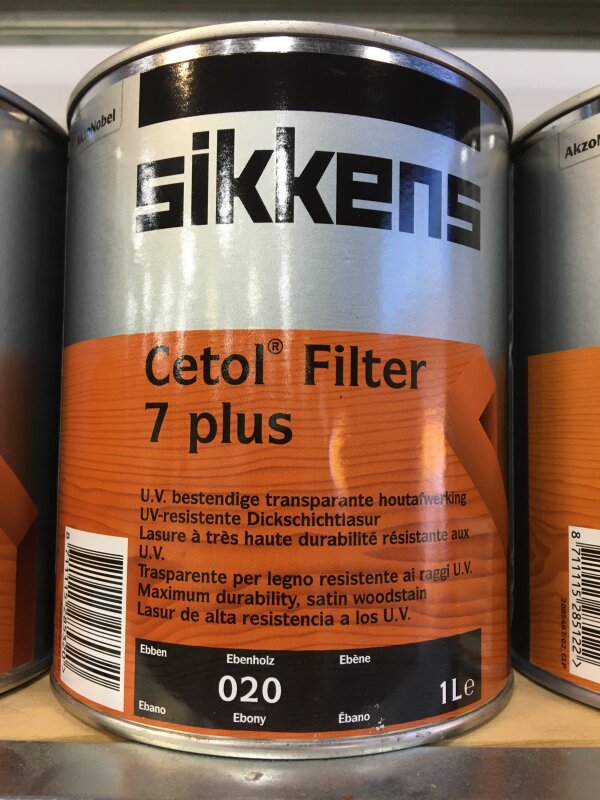 HO Sikkens Cetol Filter 7 Ebony 1L