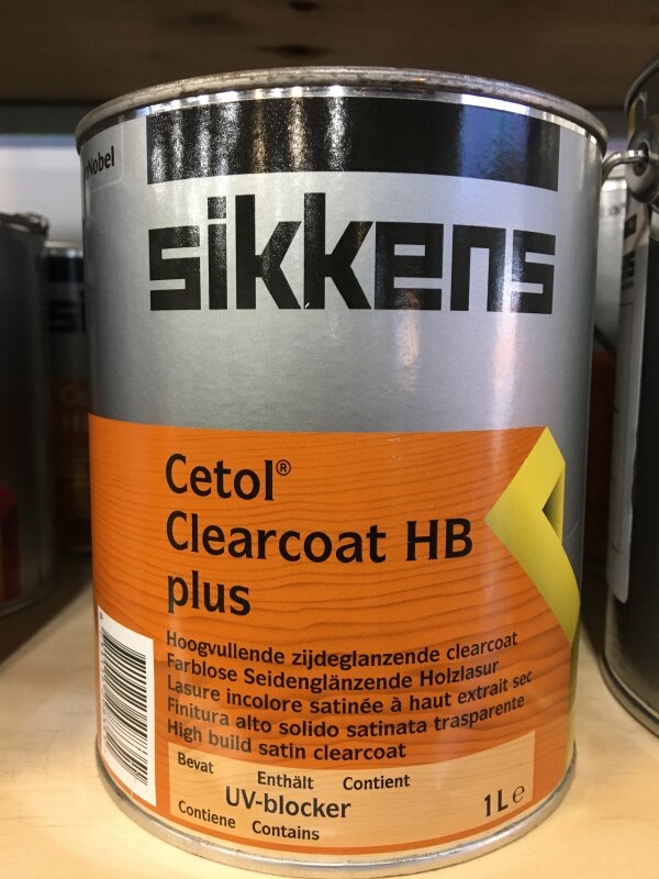 HO Sikkens Clearcoat Hi Build HB 1L