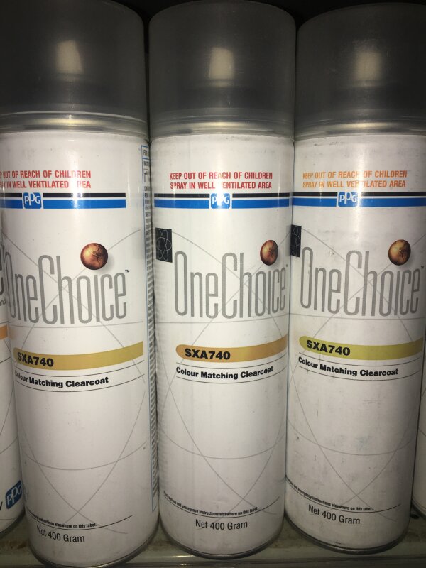 PG Colour Matching Clearcoat Aerosol SXA740