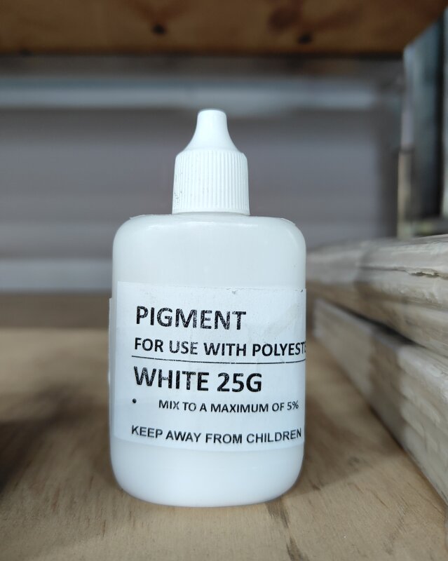 Colour Pigment Paste - White 25mls