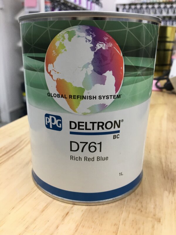 DELTRON D761 RICH RED BLUE / 1L
