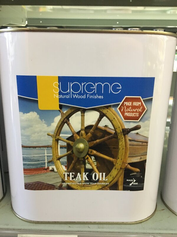 Supreme Teak Oil 4L