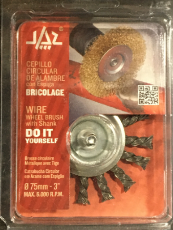 HO JAZ Twist Knot Wheel 75x0.5 CAE9388