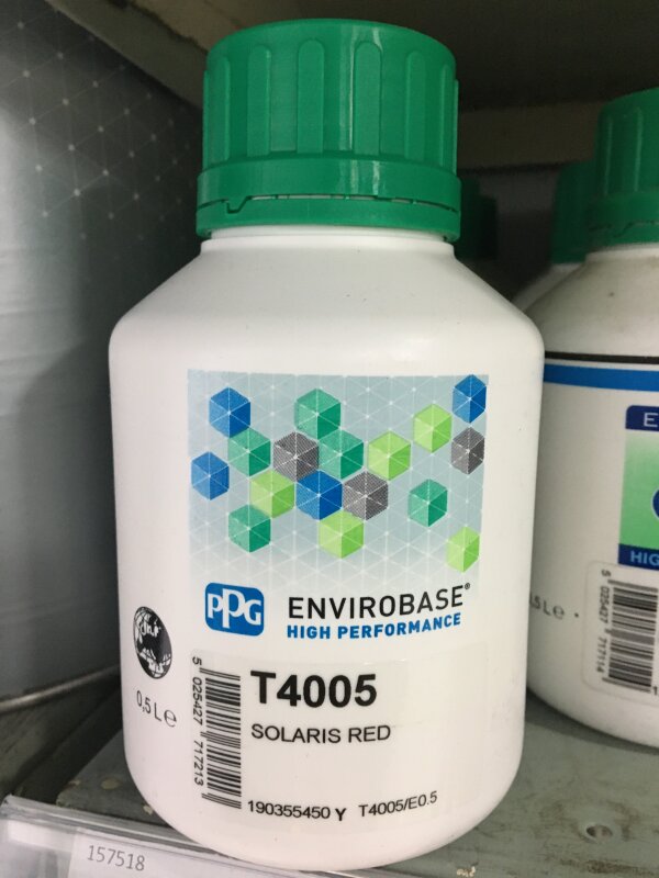 ENVIROBASE T4005 SOLARIS RED 500ML