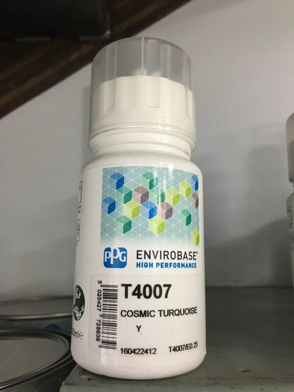ENVIROBASE T4007 COSMIC TURQUOISE 250ML