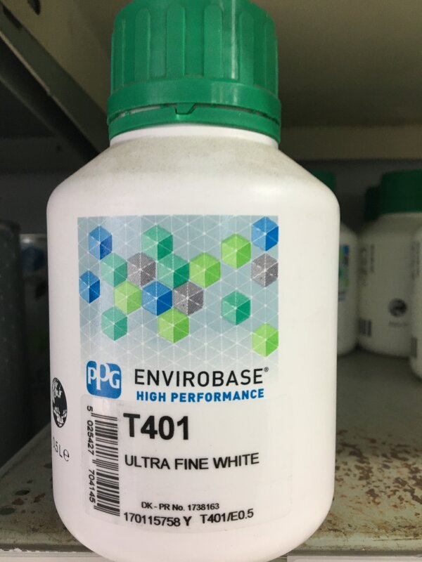 PG Envirobase T401 Ultra Fine White 500ml