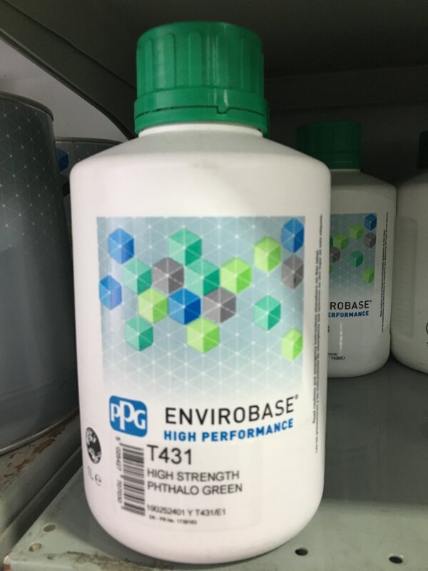 ENVIROBASE T431 HIGH STRENGTH PHTHALO GREEN 1L
