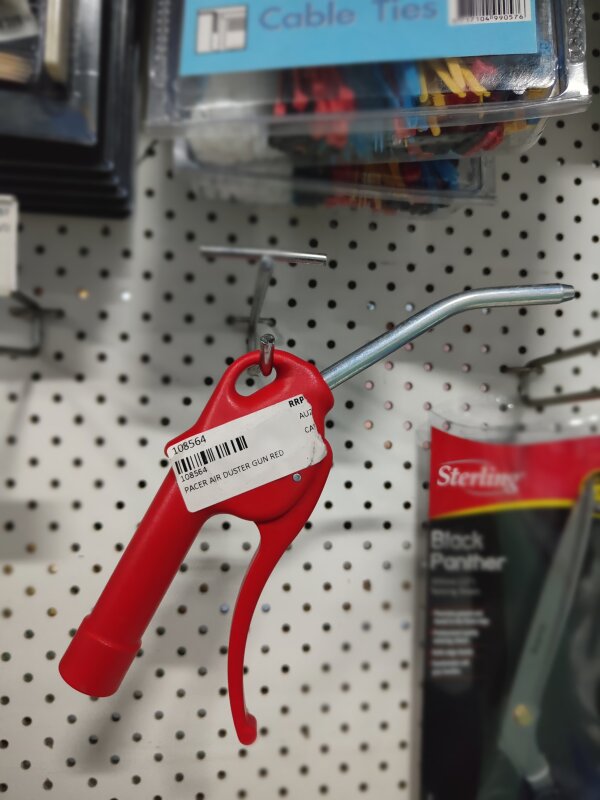 PACER AIR DUSTER GUN RED