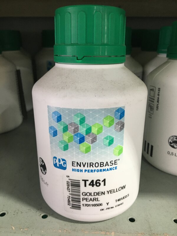ENVIROBASE T461 GOLDEN YELLOW PEARL 500ML