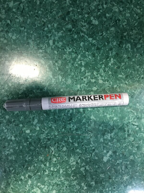 CR Marker Pen Silver