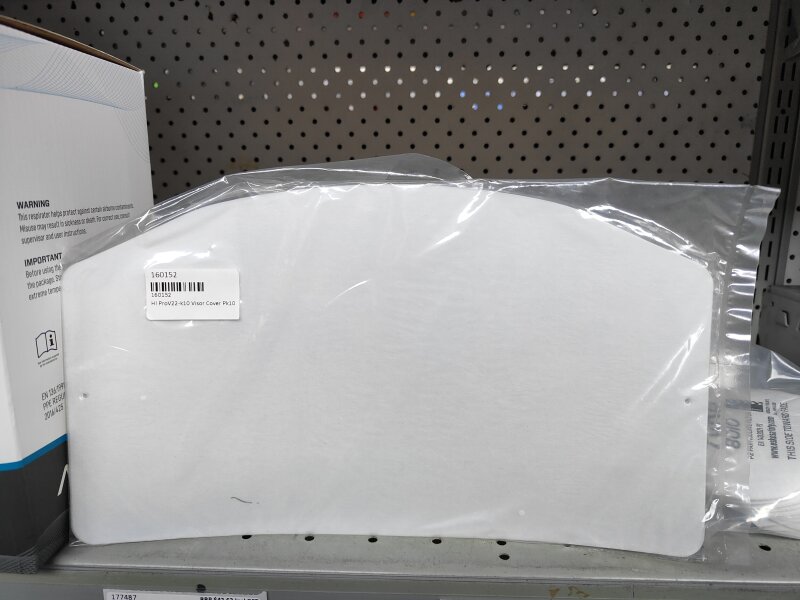 HI ProV22-k10 Visor Cover Pk10