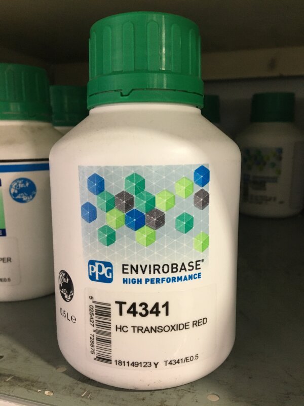 ENVIROBASE T4341 HC TRANSOXIDE RED 500ML
