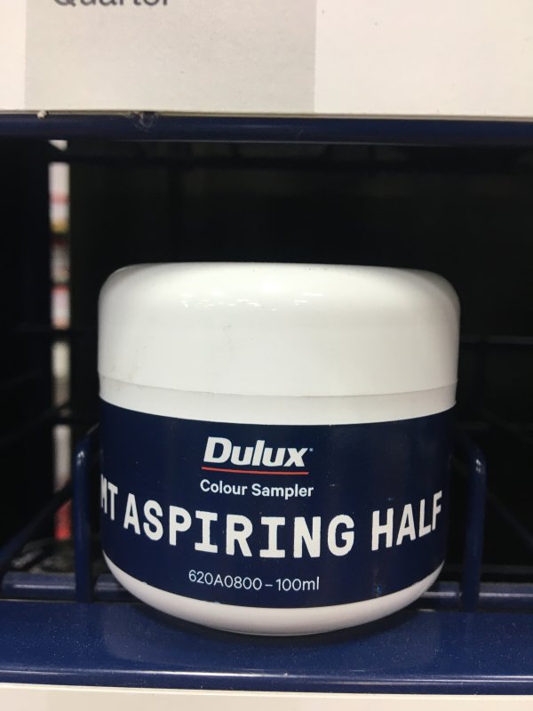 Dulux Sample Pot 100ml Mt Aspiring Half Wynn Fraser