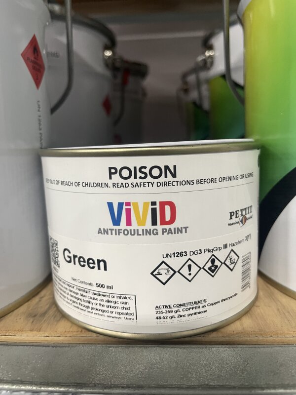 AYB Pettit Vivid Antifoul Green 500ml