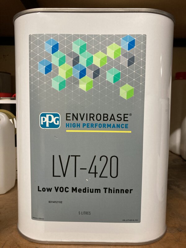 ENVIROBASE LOW VOC MEDIUM THINNER - LVT-420/5L