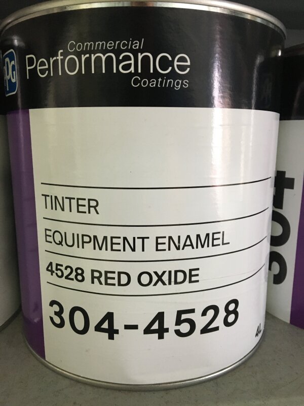 304 EQUIPMENT ENAMEL 4528 RED OXIDE 4L (GRP 1)