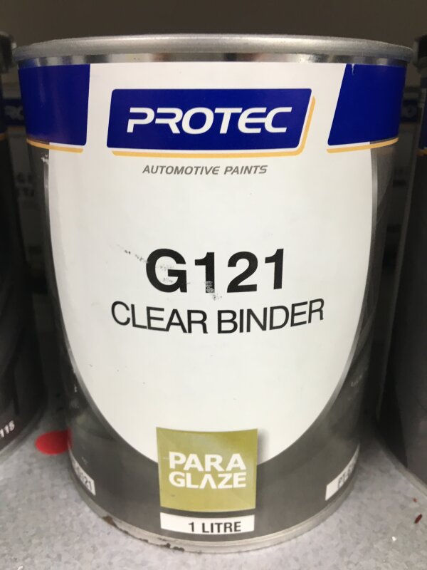 PARAGLAZE G121 CLEAR BINDER 1L (GRP 1)
