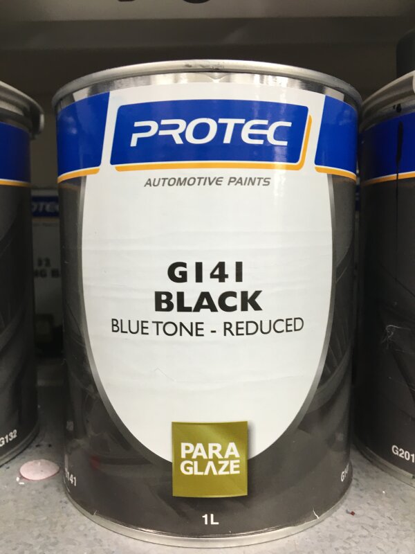PARAGLAZE G141 BLACK - BLUE TONE - REDUCED 1L (GRP 1)