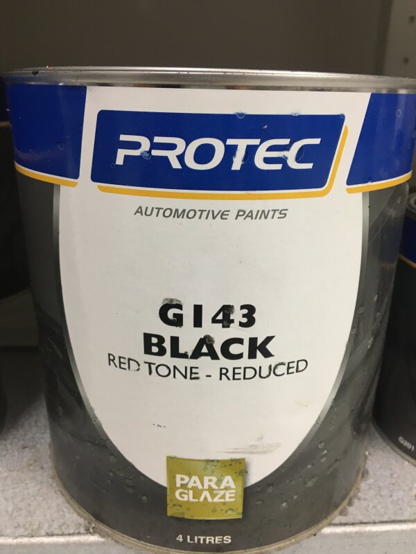 PARAGLAZE G143 BLACK - RED TONE - REDUCED 4L (GRP 1)