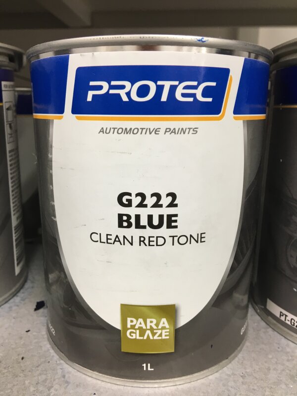 PARAGLAZE G222 BLUE - CLEAN RED TONE 1L (GRP 2)