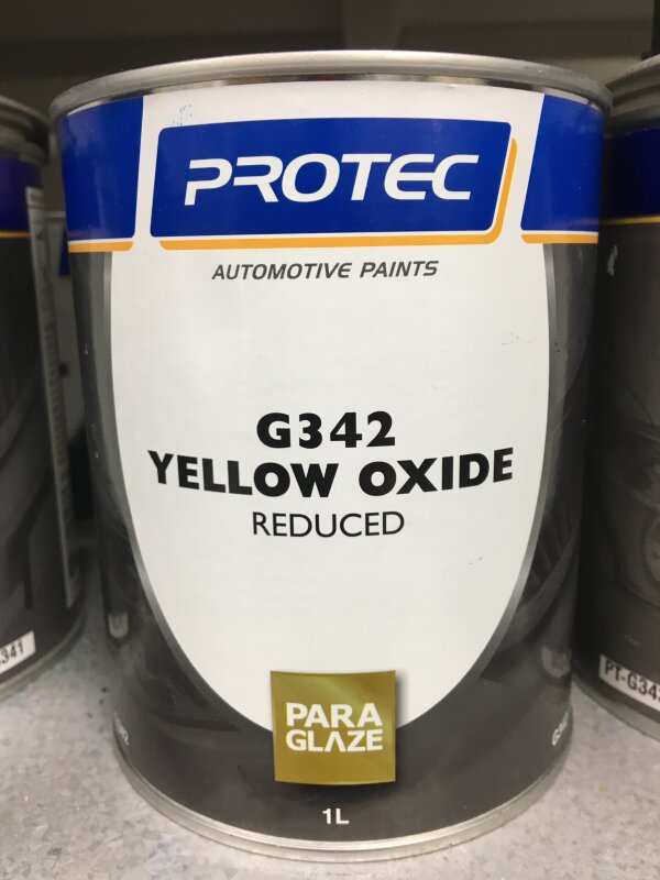 PARAGLAZE G342 YELLOW OXIDE - REDUCED 1L (GRP 3)