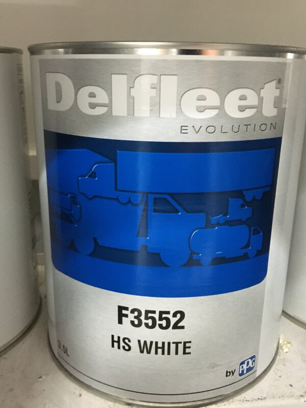 DELFLEET F3552 HS WHITE / 3.5L