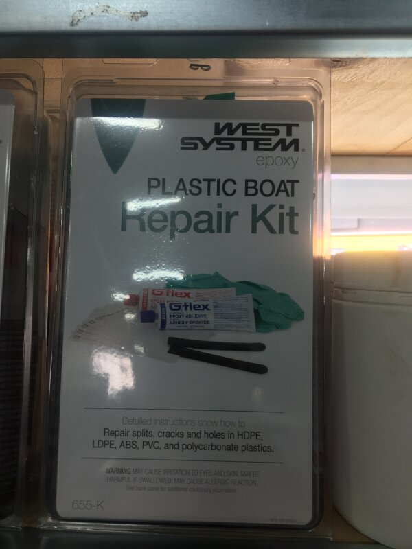 G-Flex Plastic Boat Repair Kit 9oz