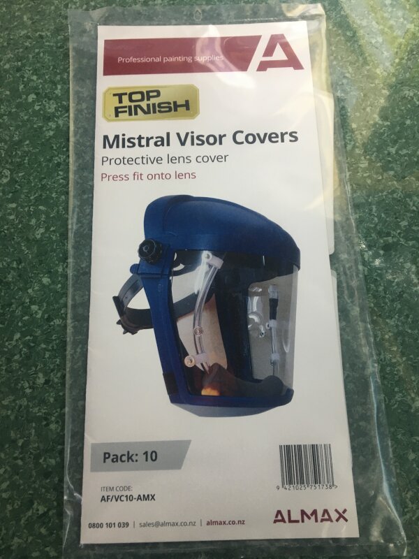 AX Mistral Visor Covers AFVC-10 - AMX (2010on) 10pk