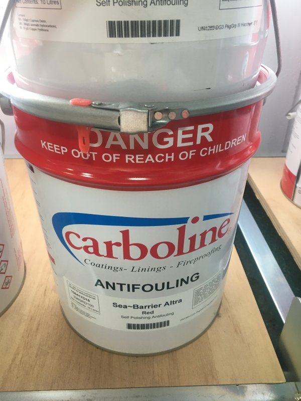 AL Sea Barrier Altra Antifoul 10L Red