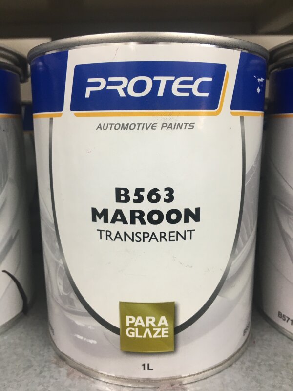 PARAGLAZE B563 MAROON - TRANSPARENT 1L (GRP 3)