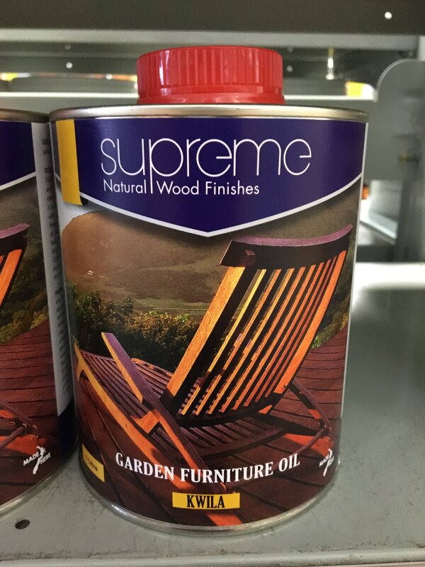 Supreme Garden Furniture Oil Kwila 1L