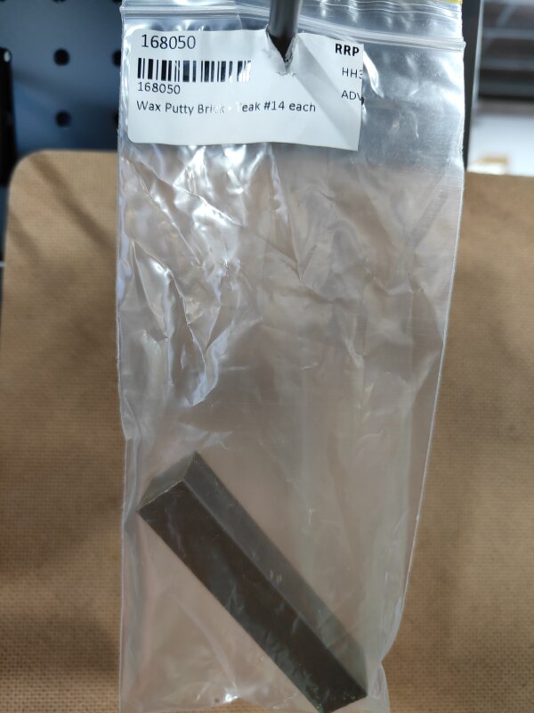Wax Putty Brick - Teak #14 each
