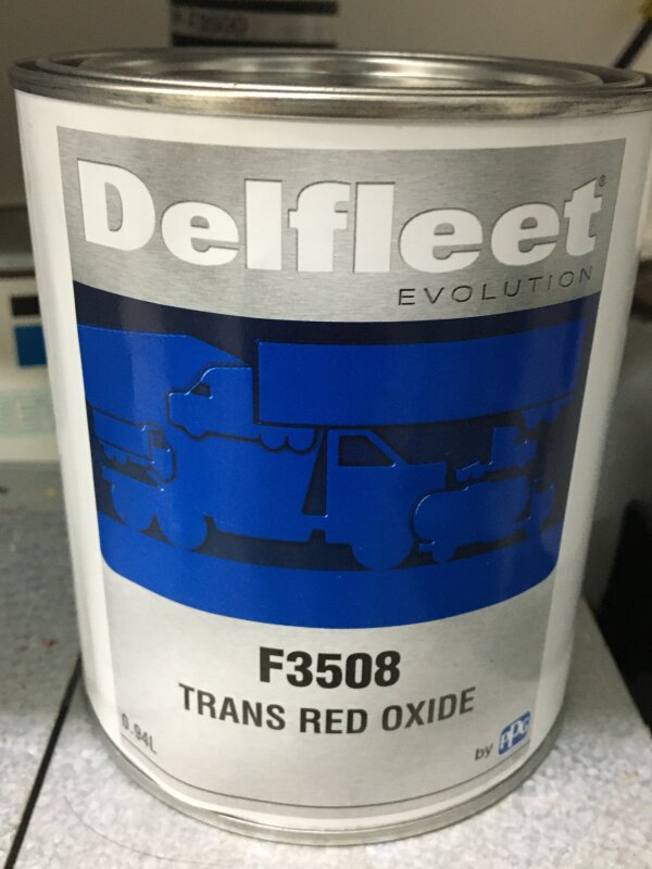 DELFLEET F3508 TRANS RED OXIDE / 0.94L