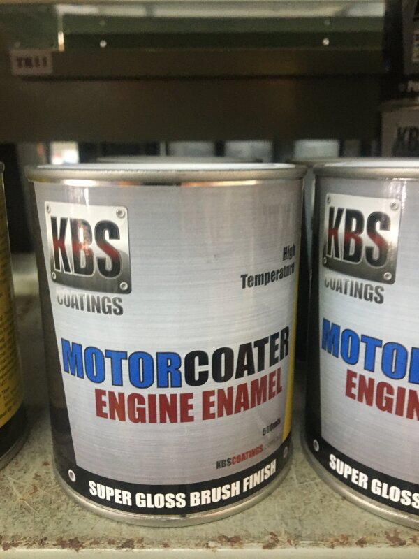 KBS Engine Enamel Ford Corp Blue 500ml