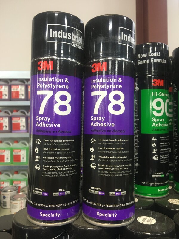 3M Insulation 78 Spray Adhesive 489gm