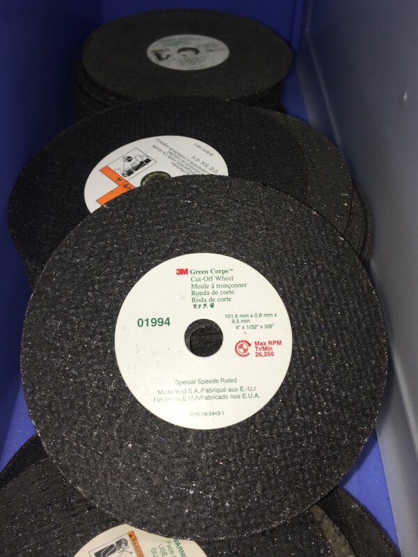 3M Green Corps Cut-Off Wheels 101mm each
