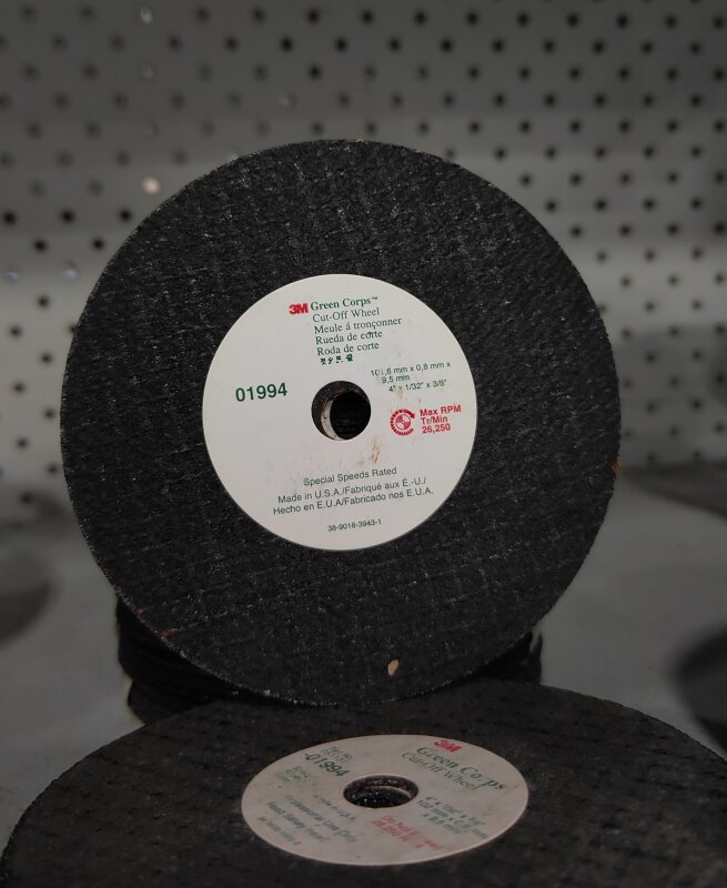 3M Green Corps Cut-Off Wheels 101mm each