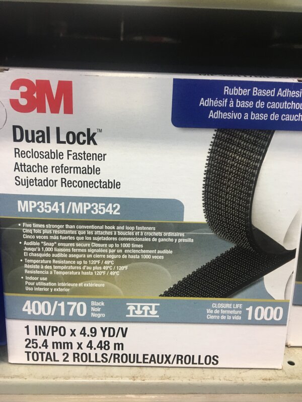 3M Dual Lock MP3541/42  25mm x 4.5m Pack