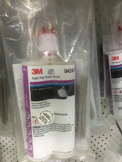 3M  Super Fast Plastic Repair Adhesive PN 04247
