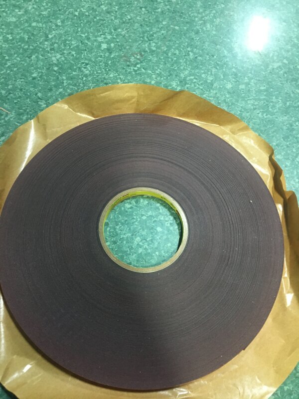 3M 5925 VHB D/Sided Tape Black .64mm 8mm 66m
