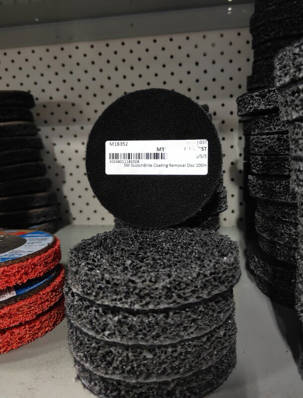 3M ScotchBrite Coating Removal Disc 100m