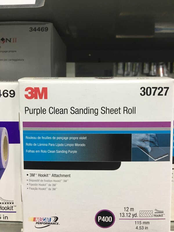 3m Cubitron Purple Roll 115x12m p400  (30727)