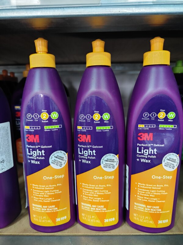 3M Light Cutting Compound/Wax 473 Bottle
