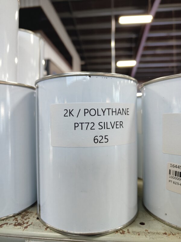 PT 625-6672 AU Polythane 1L PtA Silver (we decant)
