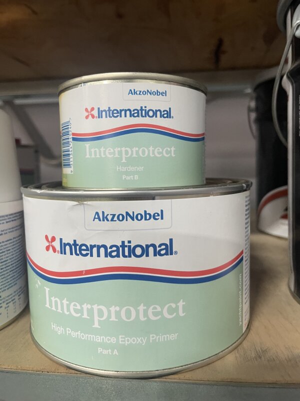 AKZO INTERPROTECT WHITE 1L KIT YPA401/A1LT