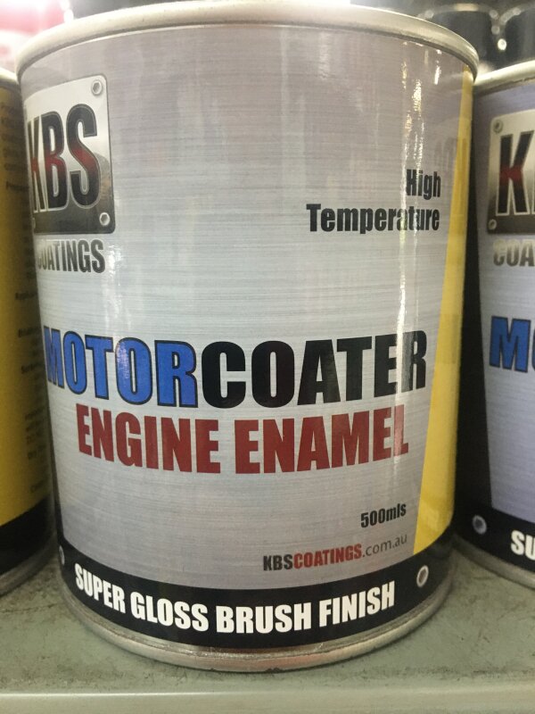 KBS Engine Enamle Gloss Blk 500ml