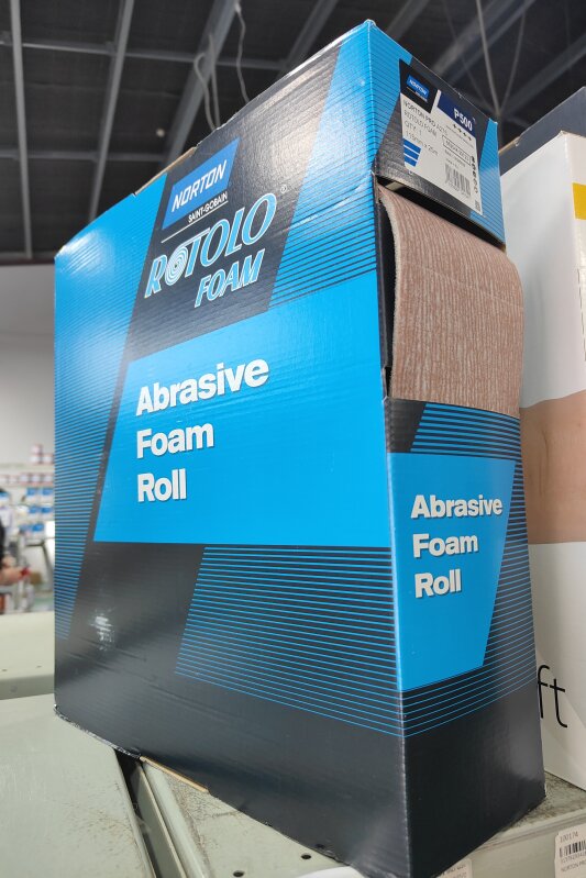 NO Soft Hand Rotolo A275 P500 Foam Roll